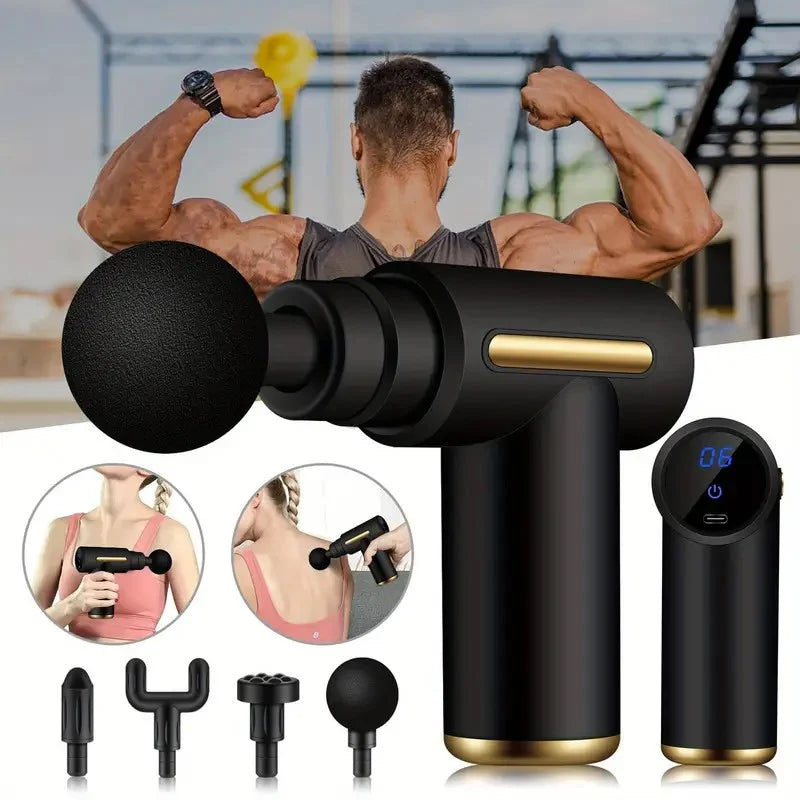 Cordless Massage Gun – Deep Tissue Massager