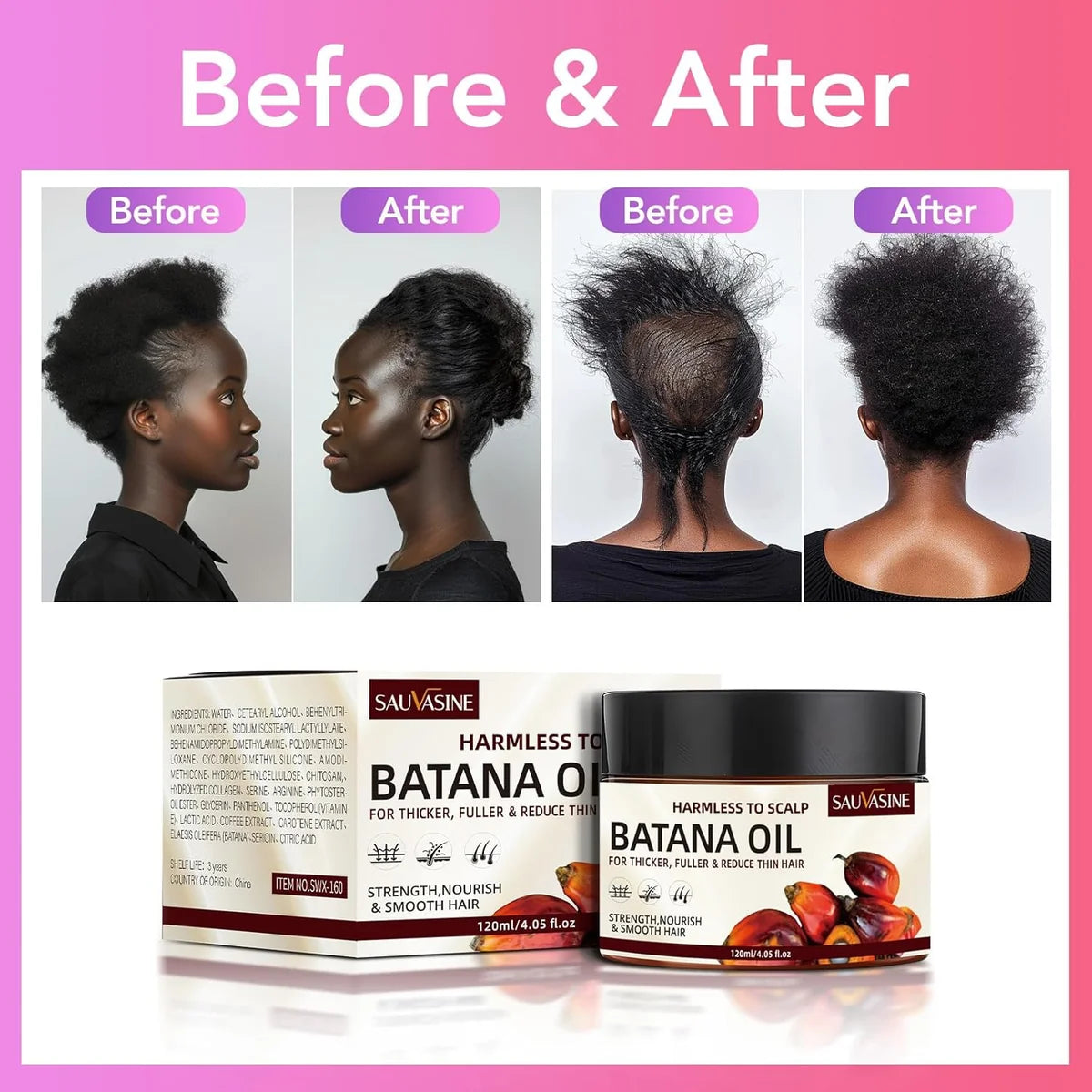 Sauvasine Batana Hair Oil