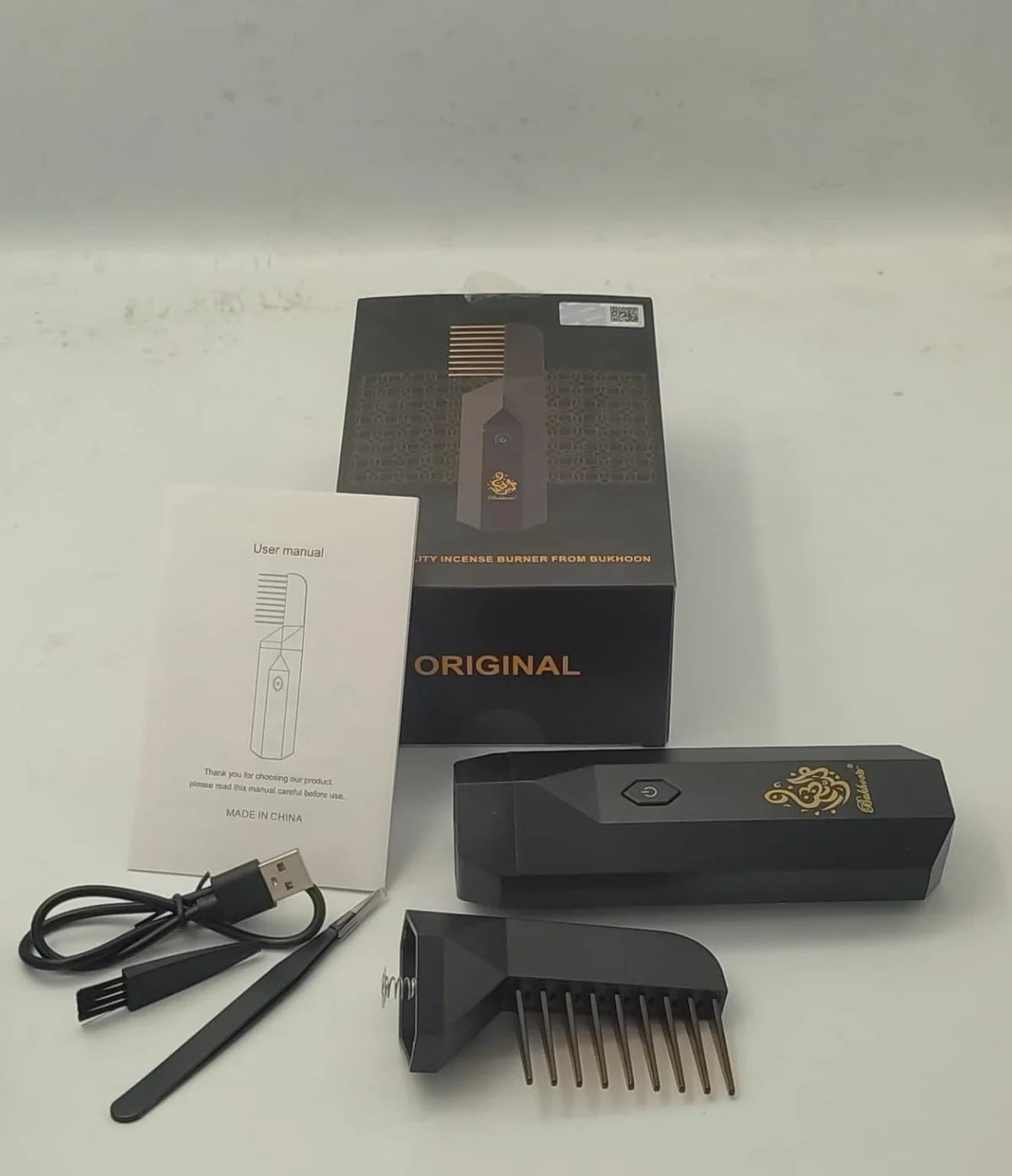 Bishkoor Electric Hair Bakhoor Comb