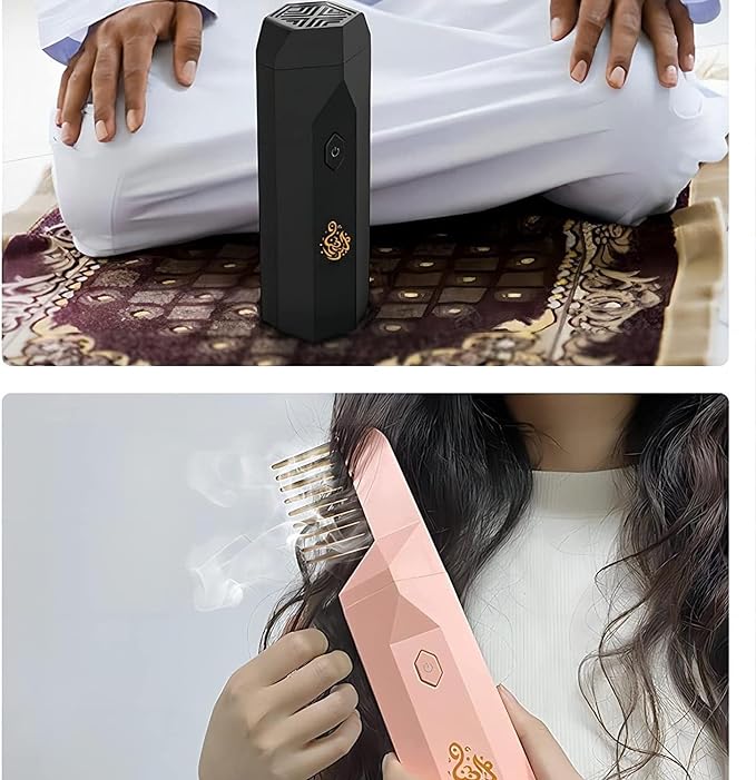 Bishkoor Electric Hair Bakhoor Comb